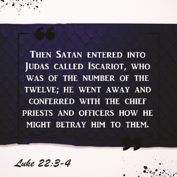 Luke 22:3-4
