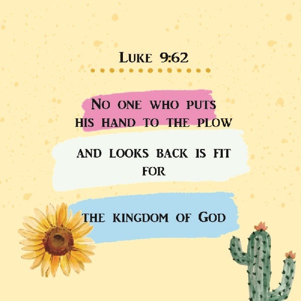 Luke 9:62
