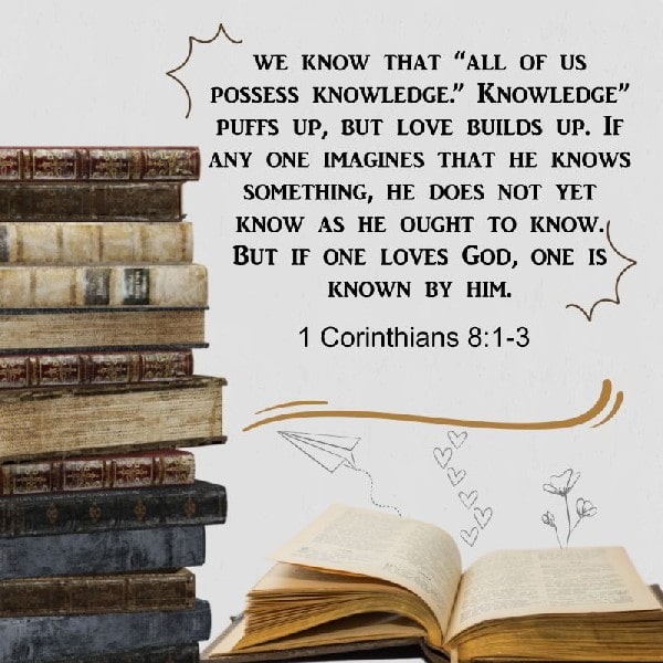 1 Corinthians 8:1-3