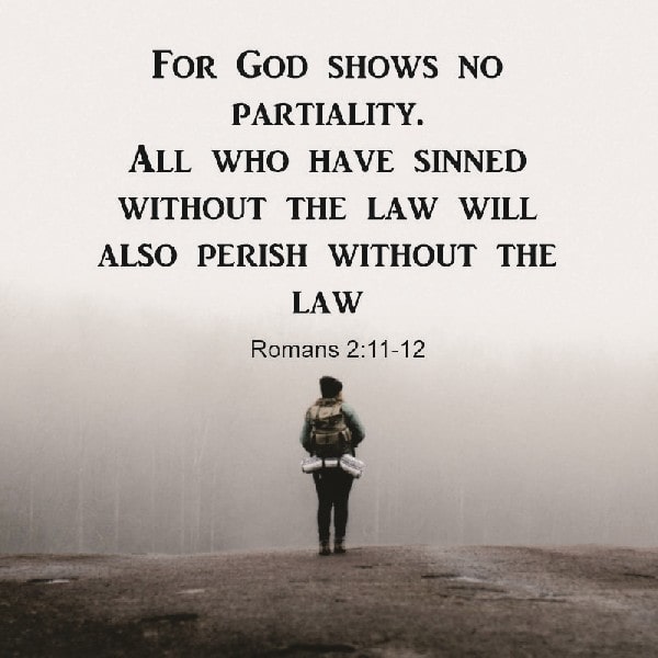 Romans 2:11-12