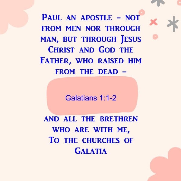 Galatians 1:1-2