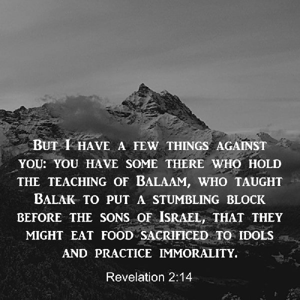 Revelation 2:14