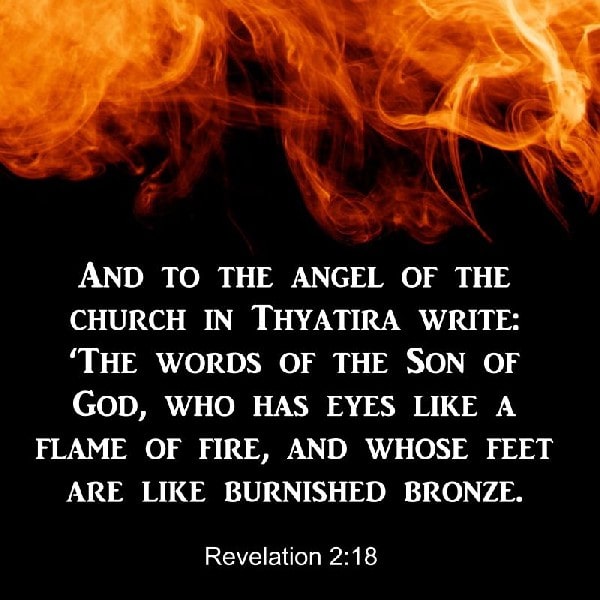 Revelation 2:18