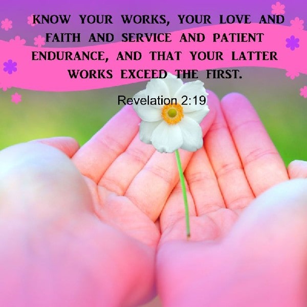 Revelation 2:19