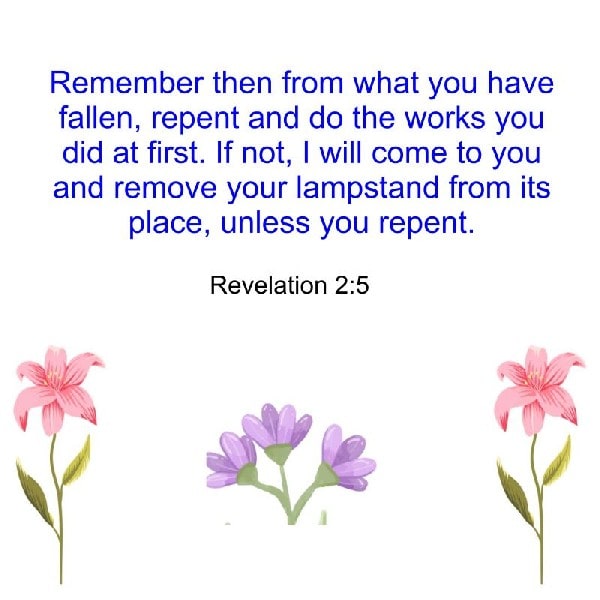 Revelation 2:5
