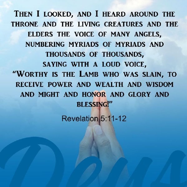 Revelation 5:11-12