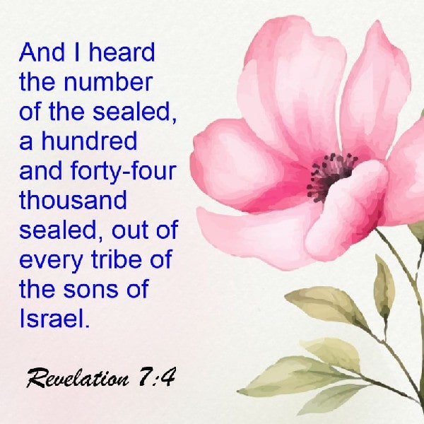 Revelation 7:4-8
