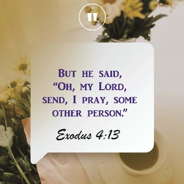 Exodus 4:13-17