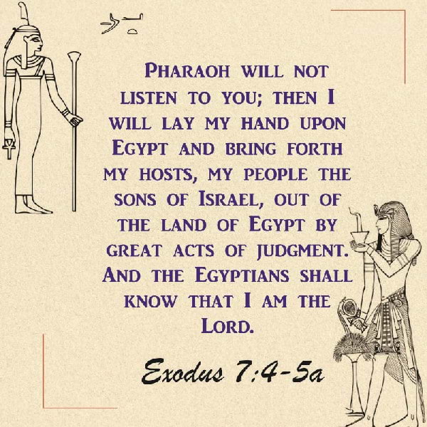 Exodus 7:4-10
