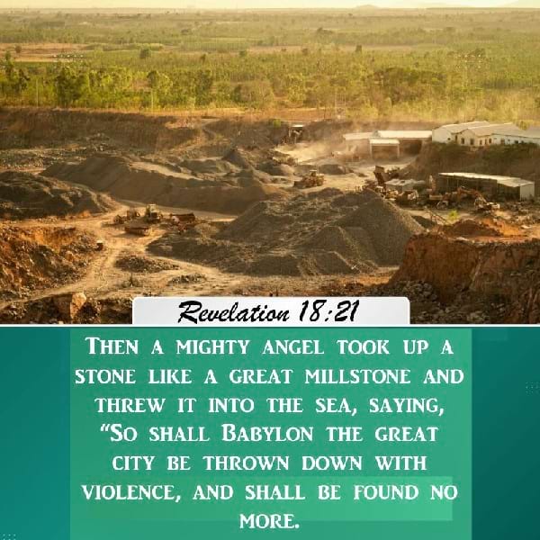 Revelation 18:21