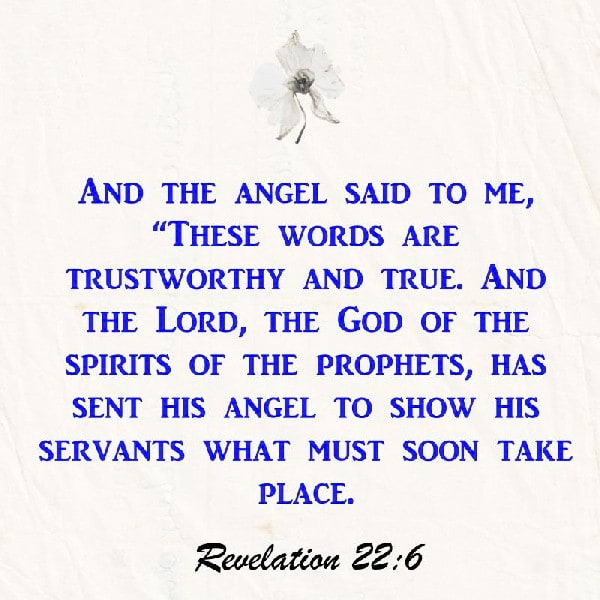 Revelation 22:6